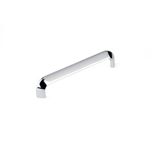 Richelieu Genova 6 5/16-in (160 mm) Chrome Contemporary Cabinet Pull