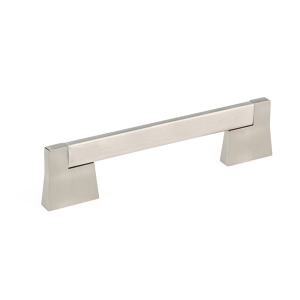 Richelieu Manhattan 5 1/16-in (128 mm) Brushed Nickel Contemporary Metal Pull