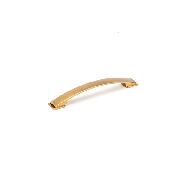 Richelieu 6 5/16-in (160 mm) Center-to-Center Aurum Brushed Gold Chic Cabinet Pull