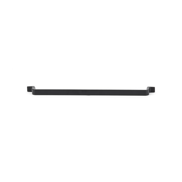 Richelieu 12 5/8-in (320 mm) Center-to-Center Matte Black Sleek Cabinet Pull