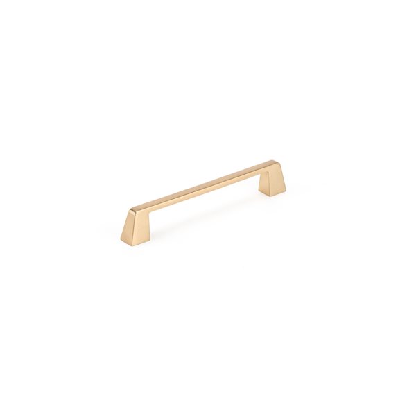 Richelieu 6 5/16-in (160 mm) Center-to-Center Champagne Bronze Contemporary Cabinet Pull