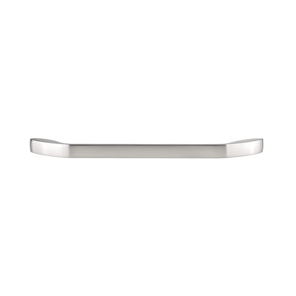 Richelieu Comox 8 13/16-in (224 mm) Brushed Nickel Contemporary Cabinet Pull