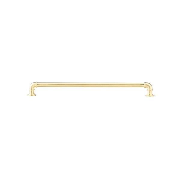 Richelieu Steampunk 12 5/8-in (320 mm) Satin Brass Eclectic Cabinet Pull