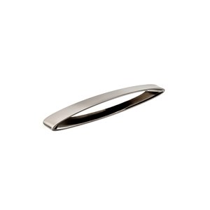 Poignée contemporaine Ferrara de Richelieu, 12 5/8 po (320 mm), nickel brossé