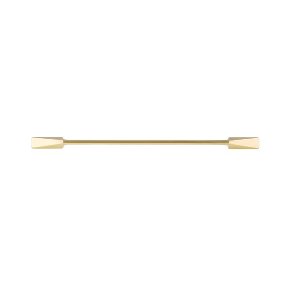 Richelieu 12 5/8-in (320 mm) Center-to-Center Satin Brass Contemporary Cabinet Pull