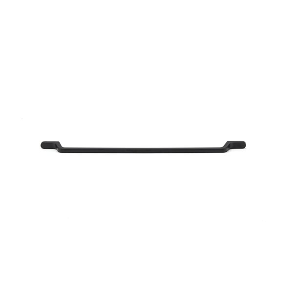 Richelieu 12 5/8-in (320 mm) Center-to-Center Matte Black Trendy Cabinet Pull