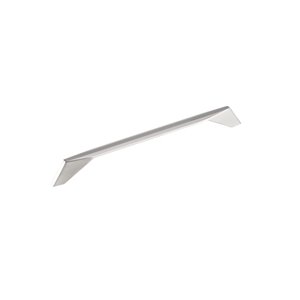 Richelieu Masset 8 13/16-in (224 mm) Brushed Nickel Contemporary Cabinet Pull