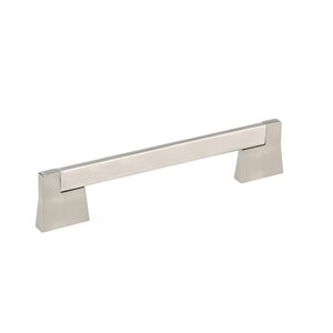 Richelieu Manhattan 6 5/16-in (160 mm) Brushed Nickel Contemporary Metal Pull