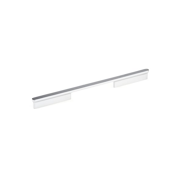 Richelieu 12 5/8-in (320 mm) Center-to-Center Chrome Stylish Cabinet Pull