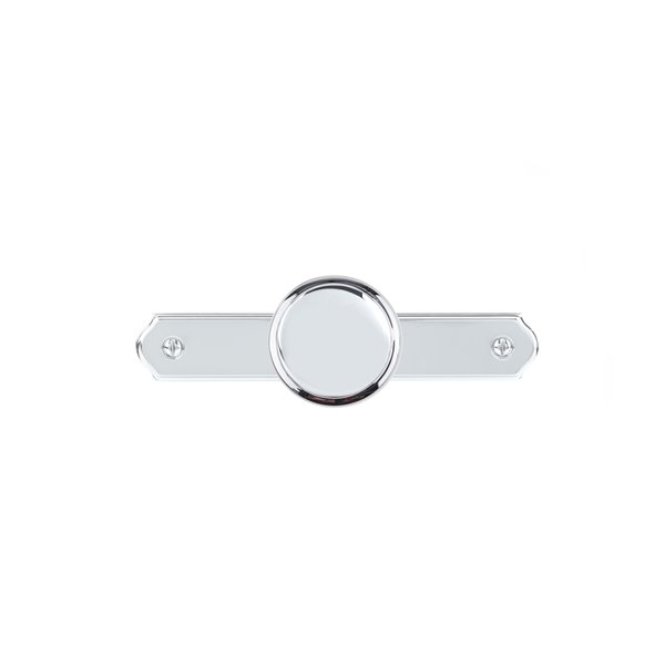 Bouton transitionnel rond Altadore de Richelieu, 1,57 po, chrome