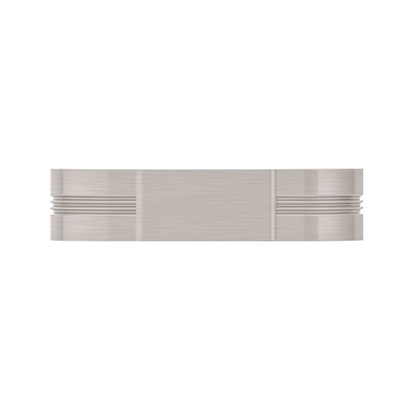 Richelieu Prato 5 1/16-in (128 mm) Brushed Nickel Transitional Metal Pull