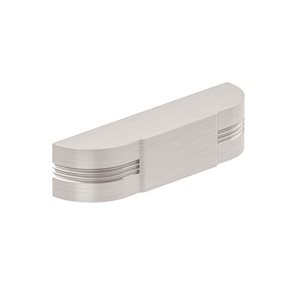 Richelieu Prato 5 1/16-in (128 mm) Brushed Nickel Transitional Metal Pull