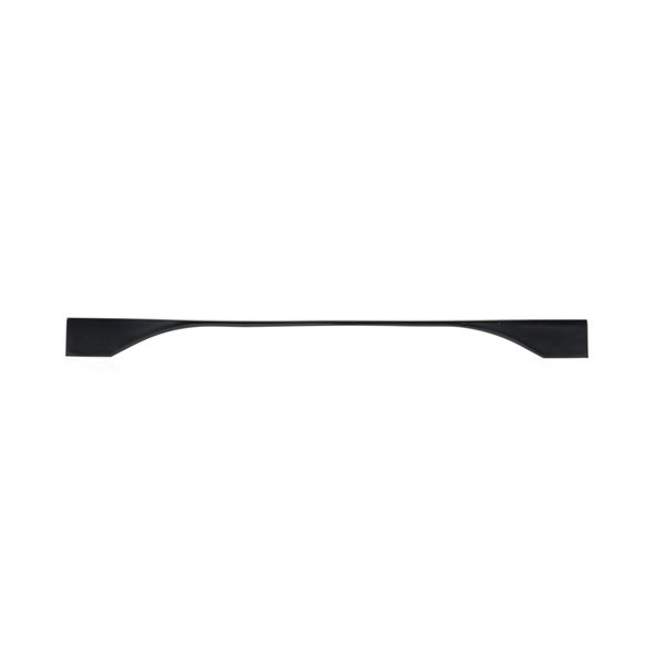 Richelieu Creston 11 3/8-in to 12 5/8-in (288 mm to 320 mm) Matte Black Cabinet Pull