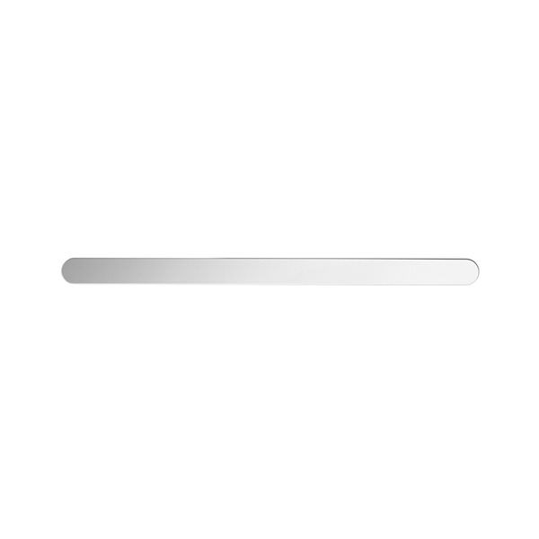 Richelieu 10 1/8-in (256 mm) Center-to-Center Chrome Trendy Cabinet Pull