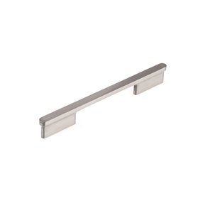 Richelieu 6 5/16-in (160 mm) Center-to-Center Brushed Nickel Cabinet Pull