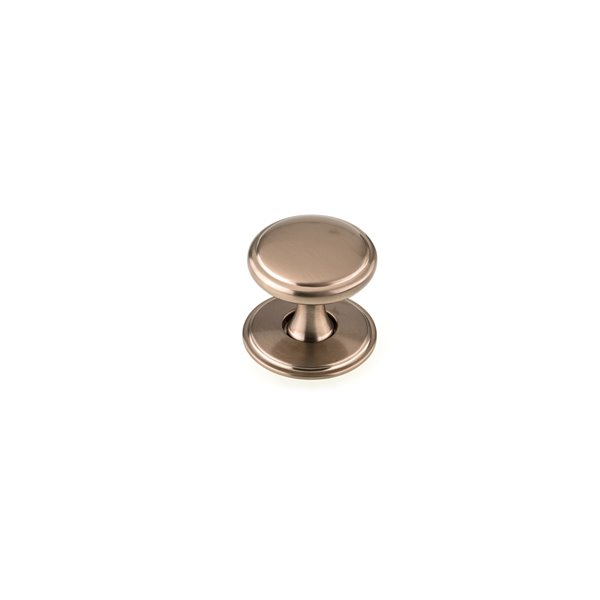 Richelieu Aspen 1.57-in Champagne Bronze Round Transitional Cabinet Knob (1-Pack)