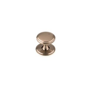 Richelieu Aspen 1.57-in Champagne Bronze Round Transitional Cabinet Knob (1-Pack)