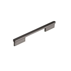 Richelieu 6 5/16-in (160 mm) Brushed Black Nickel Contemporary Cabinet Pull