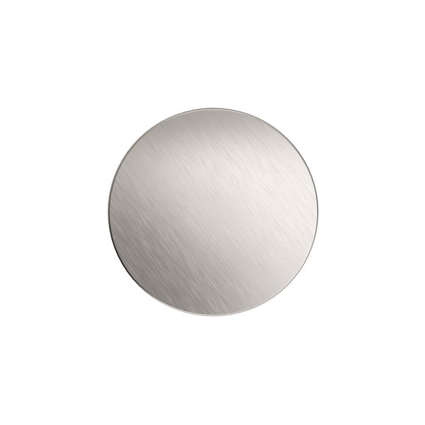 Richelieu 1.26-in Brushed Nickel Round Contemporary Cabinet Knob (1-Pack)