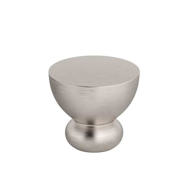 Richelieu 1.26-in Brushed Nickel Round Contemporary Cabinet Knob (1-Pack)