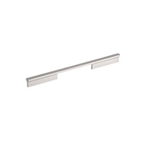 Richelieu 12 5/8-in (320 mm) Center-to-Center Brushed Nickel Chic Cabinet Pull