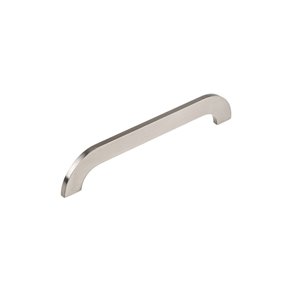 Richelieu 7 9/16-in (192 mm) Center-to-Center Brushed Nickel Contemporary Cabinet Pull