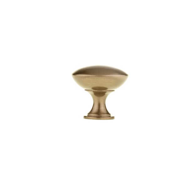 Bouton contemporain champignon Copperfield de Richelieu, 1,57 po, champagne bronze