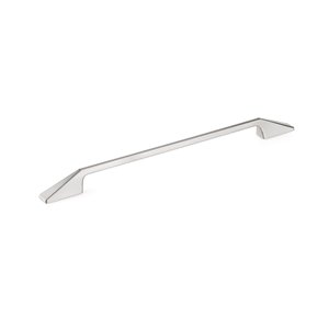 Richelieu 12 5/8-in (320 mm) Center-to-Center Brushed Nickel Modern Cabinet Pull