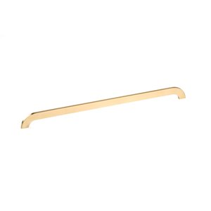 Richelieu 17 5/8-in (448 mm) Center-to-Center Brushed Gold Modern Cabinet Pull