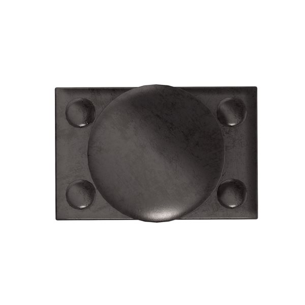 Bouton traditionnel rond de Richelieu, 1,5 po, bronze durham