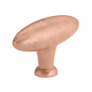 Richelieu 2.28-in Exeter Copper Oval Traditional Cabinet Knob (1-Pack)