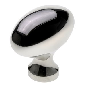 Richelieu Laurier 1.97-in Polished Nickel Oval Traditional Cabinet Knob (1-Pack)