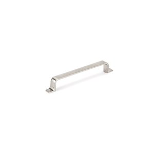 Richelieu 6 5/16-in (160 mm) Center-to-Center Brushed Nickel Trendy Cabinet Pull