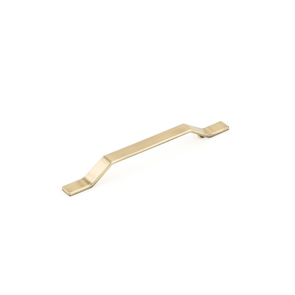 Richelieu Terrace 6 5/16-in (160 mm) Satin Brass Contemporary Cabinet Pull