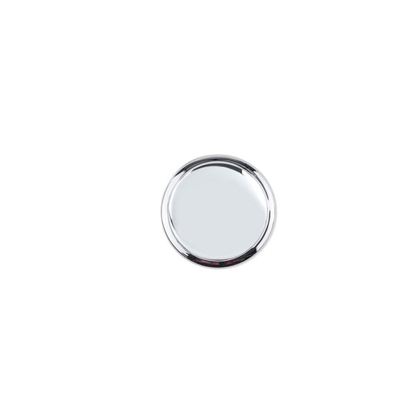 Richelieu Aspen 1.57-in Chrome Round Transitional Cabinet Knob (1-Pack)