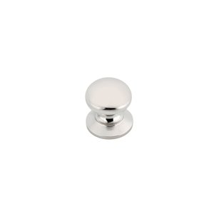 Richelieu Prairie 1.22-in Polished Nickel Round Traditional Cabinet Knob (1-Pack)