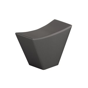 Richelieu Vivara 1.69-in Graphite Rectangular Contemporary Cabinet Knob (1-Pack)