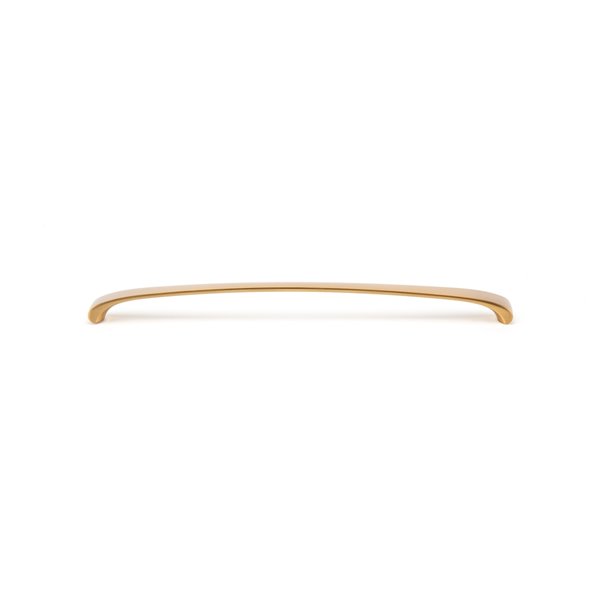 Richelieu 12 5/8-in (320 mm) Center-to-Center Aurum Brushed Gold Contemporary Cabinet Pull