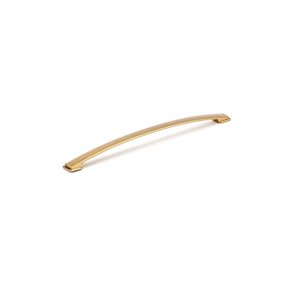 Richelieu 12 5/8-in (320 mm) Center-to-Center Aurum Brushed Gold Elegant Cabinet Pull