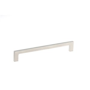 Richelieu 6-in (152 mm) Center-to-Center Brushed Nickel Cabinet Pull