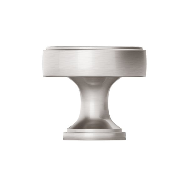 Richelieu Portici 1.57-in Brushed Nickel Round Transitional Cabinet Knob (1-Pack)