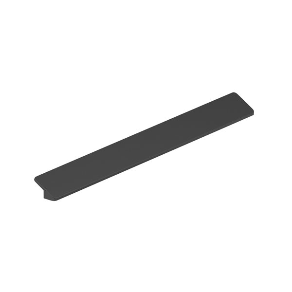 Richelieu 10 1/8-in (256 mm) Center-to-Center Matte Black Modern Cabinet Pull