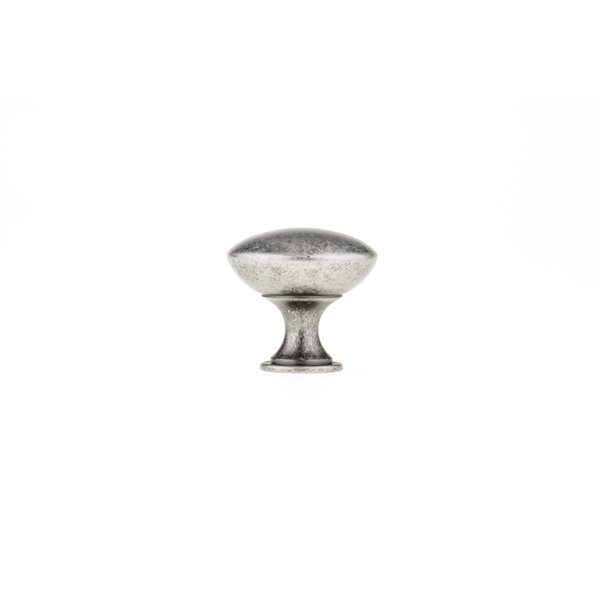 Richelieu Copperfield 1.57-in Pewter Mushroom Contemporary Cabinet Knob (1-Pack)