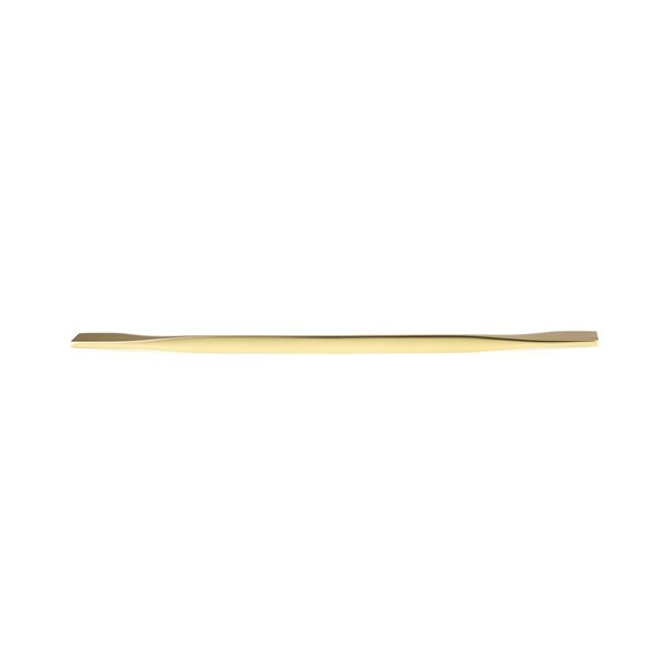 Richelieu Creston 11 3/8-in to 12 5/8-in (288 mm to 320 mm) Brushed Gold Cabinet Pull