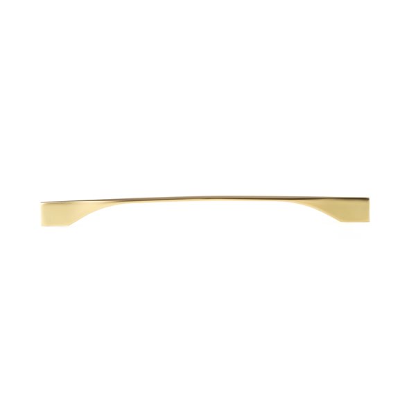 Richelieu Creston 11 3/8-in to 12 5/8-in (288 mm to 320 mm) Brushed Gold Cabinet Pull