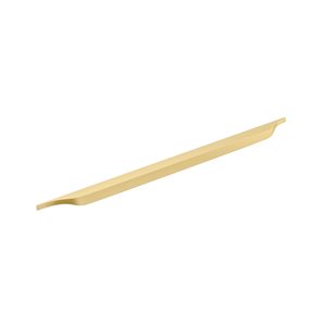 Richelieu 17 5/8-in (448 mm) Center-to-Center Brushed Gold Contemporary Cabinet Pull