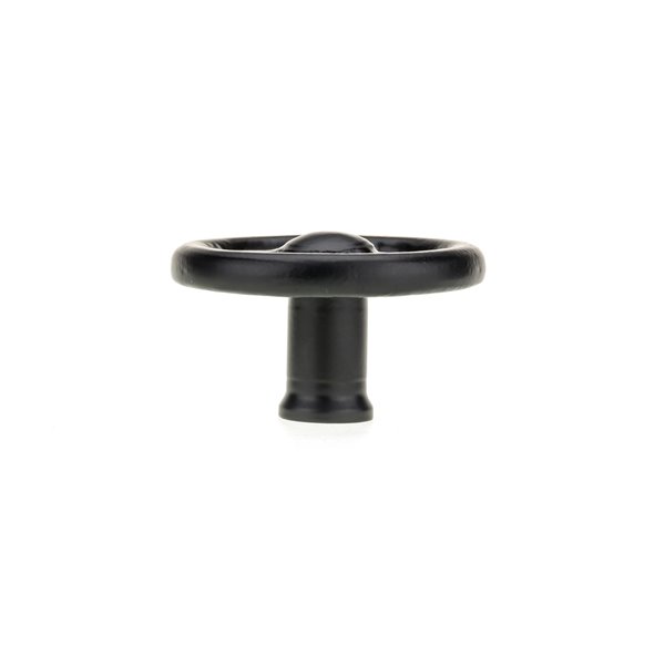 Richelieu Steampunk 3.15-in Black Round Farmhouse Cabinet Knob (1-Pack)