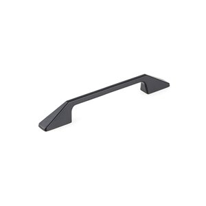 Richelieu 6 5/16-in (160 mm) Center-to-Center Matte Black Cabinet Pull