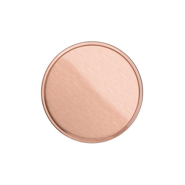 Bouton transitionnel rond Portici de Richelieu, 1,57 po, or rosé