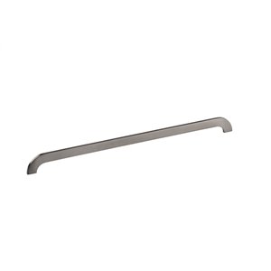 Richelieu 17 5/8-in (448 mm) Brushed Black Nickel Modern Cabinet Pull